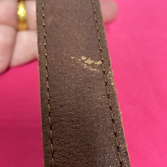 Lucky Brand Leather Bag Sz Medium - Picture 12 of 16